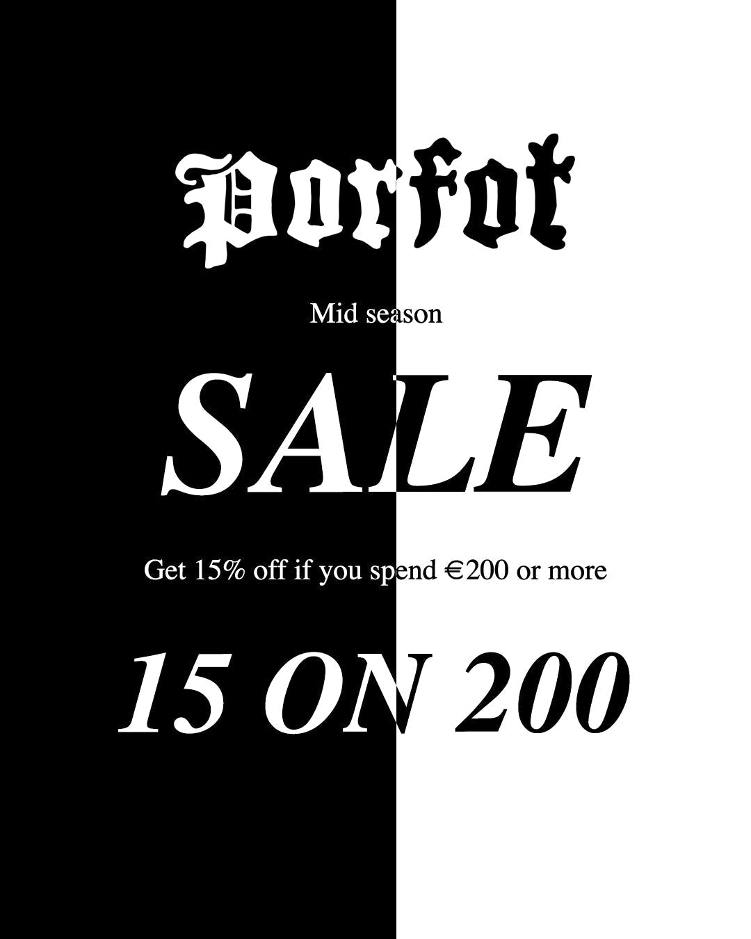 MID SEASON SALE