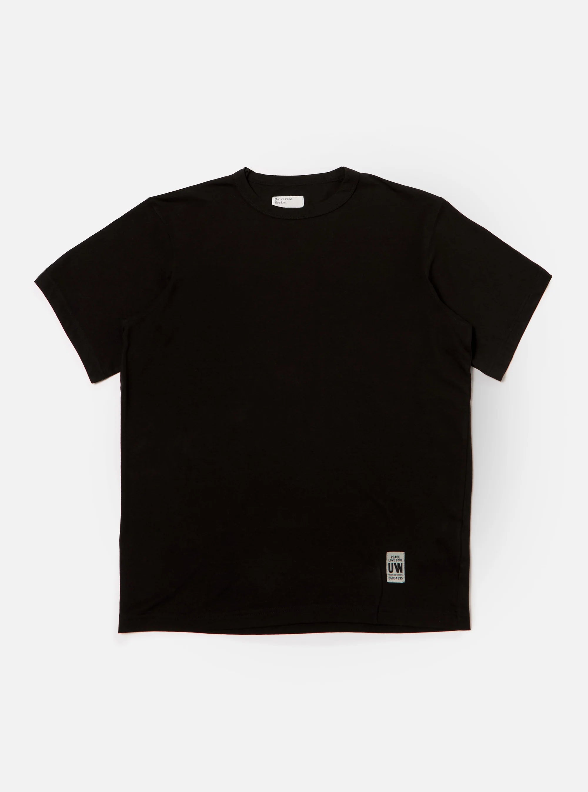 SINGLE JERSEY CORE TEE BLACK