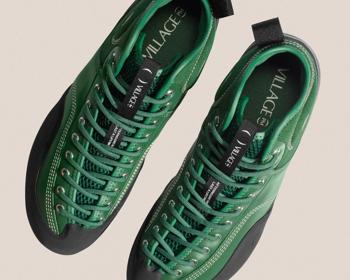 1PM MID GREEN LTR / NATURAL BLACK