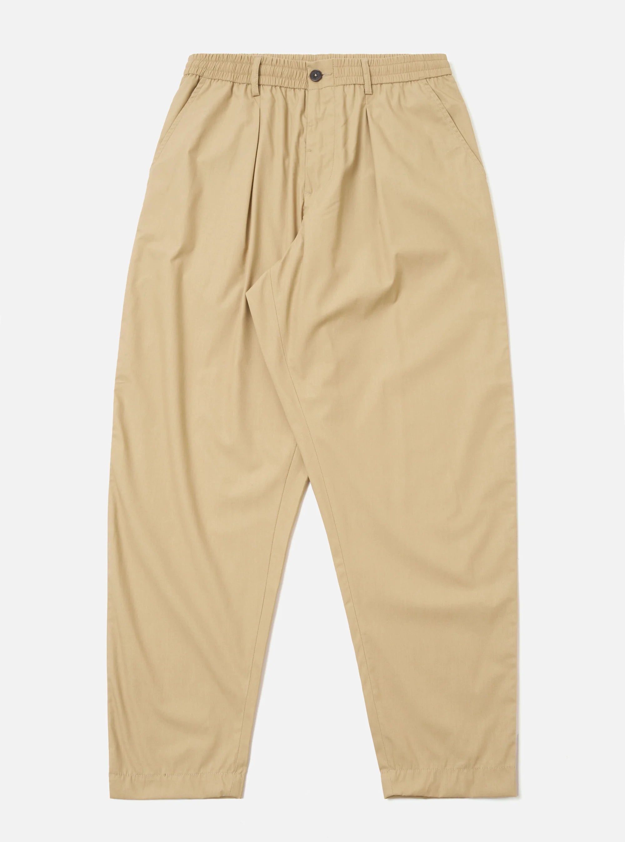 PLEATED TRACK PANT RECYCLED POLYTECH