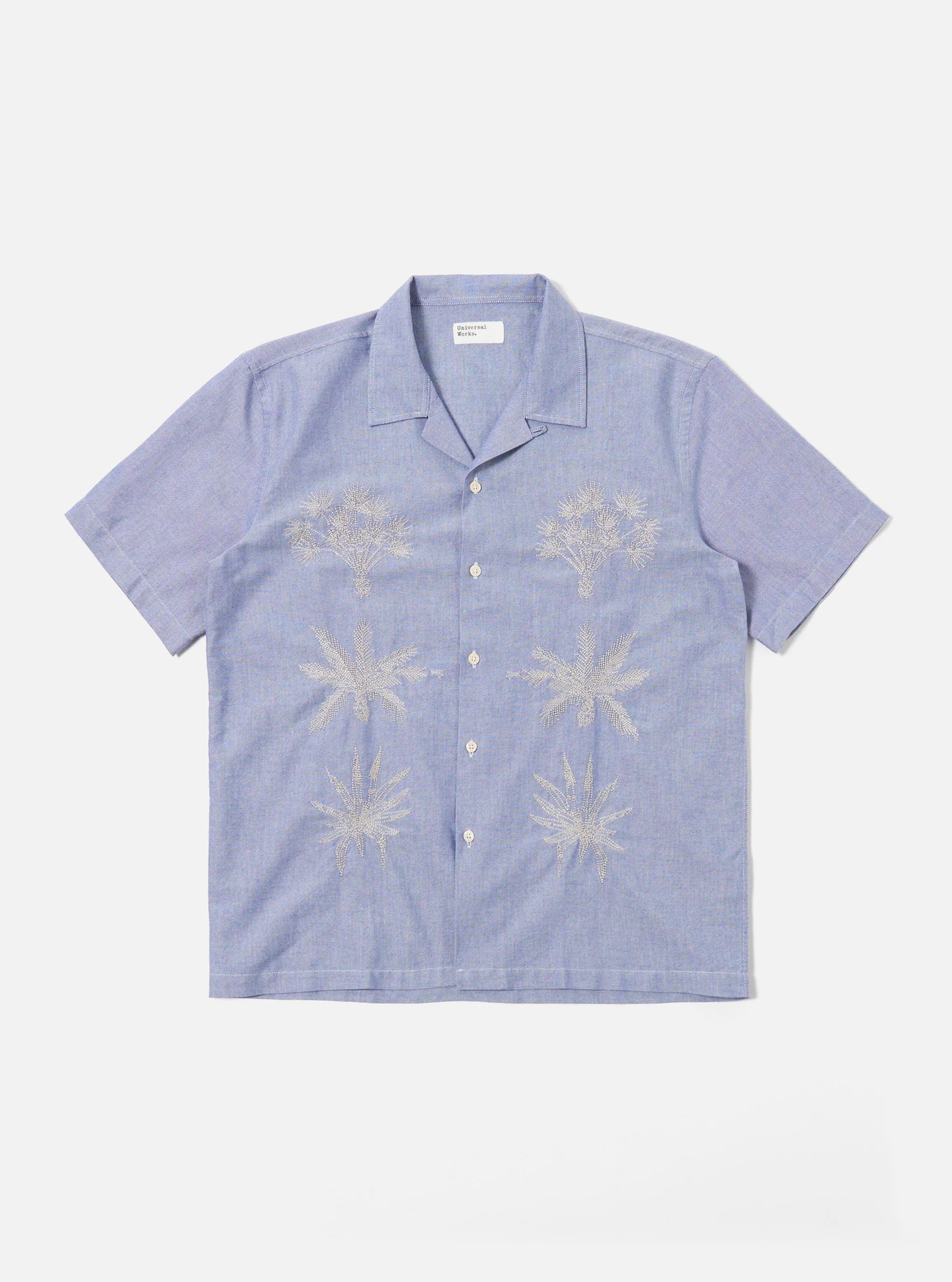 ROAD TRIP SHIRT OXFORD SHIRTING BLUE