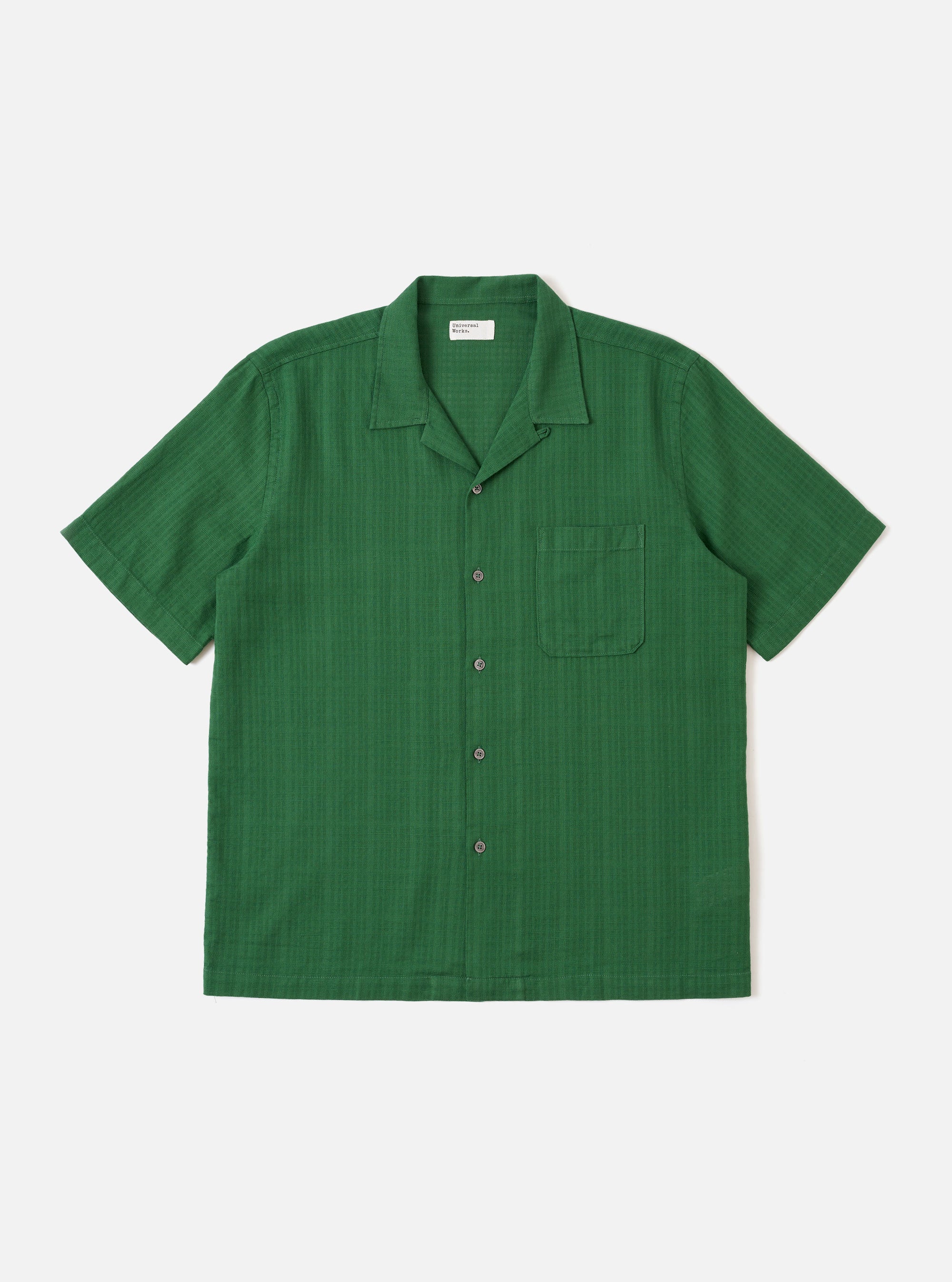 ROAD SHIRT LETTS COTTON GREEN