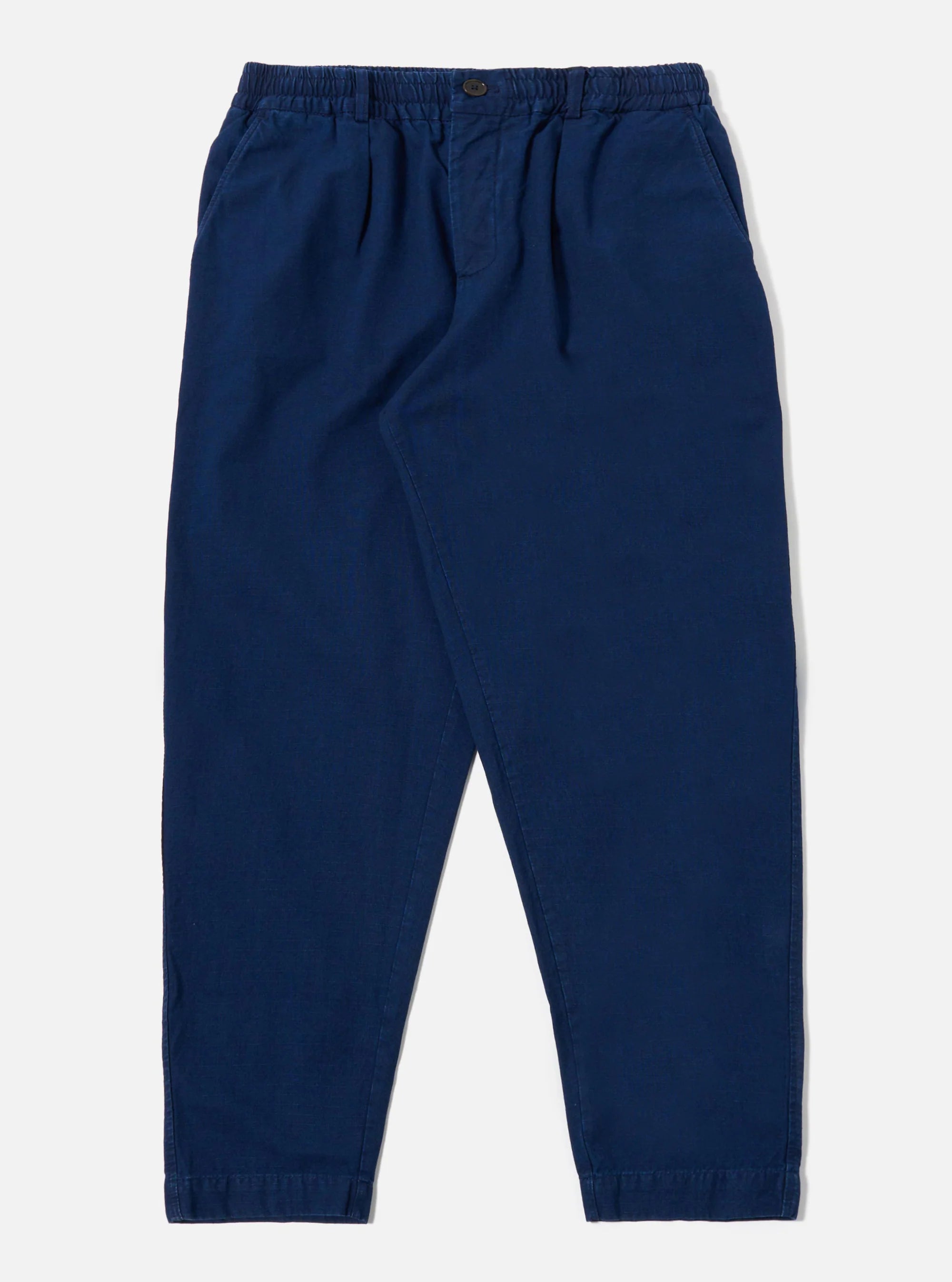 PLEATED TRACK PANT KIMSTOP INDIGO 34901