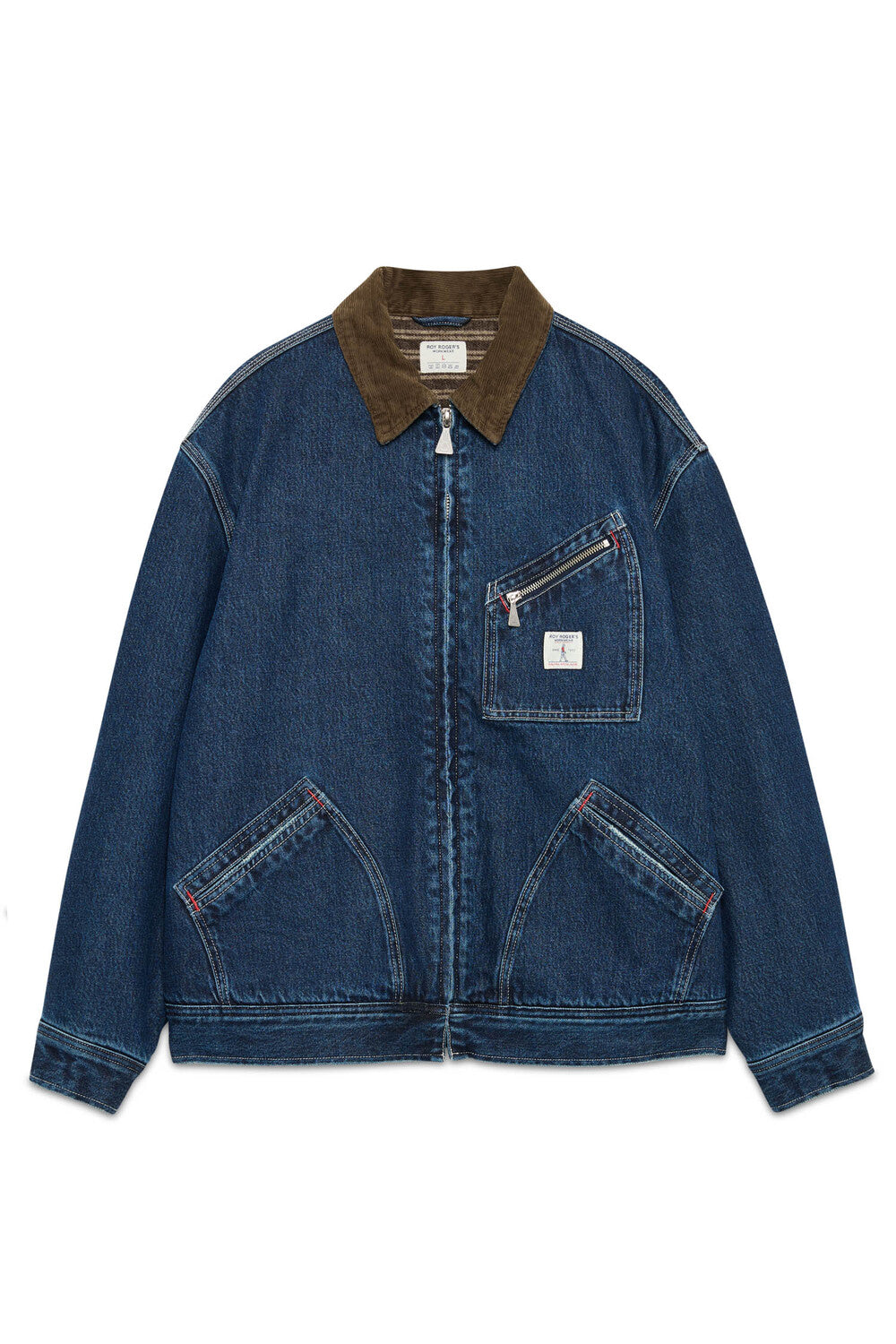 WORK SHORT JACKET DENIM