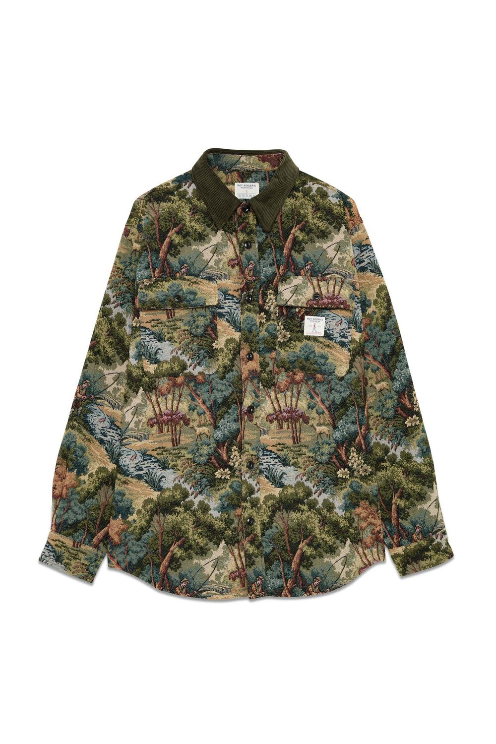 SHIRT JACQUARD FISHING WASHED