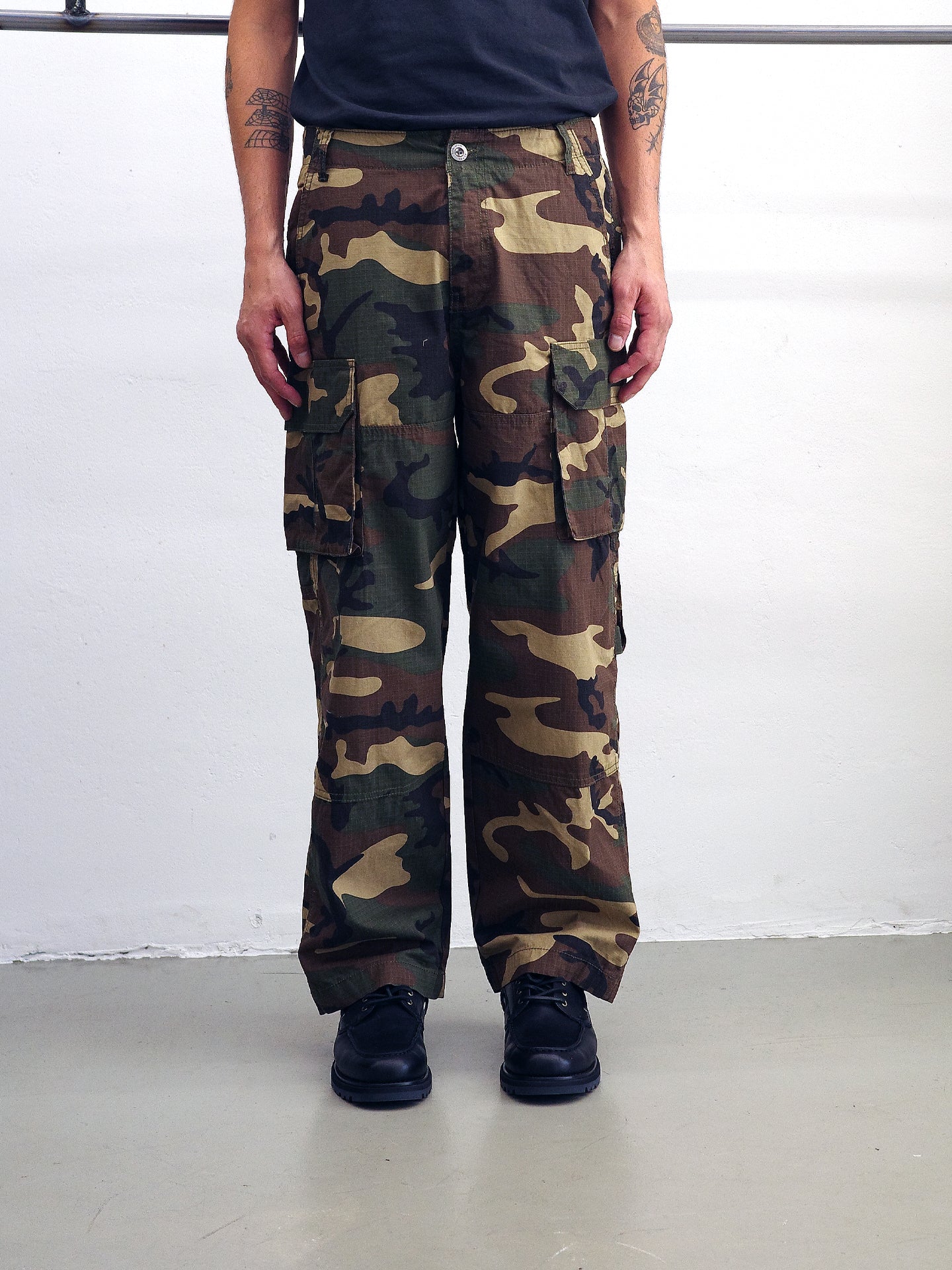 RIPSTOP PATCHWORK PANT