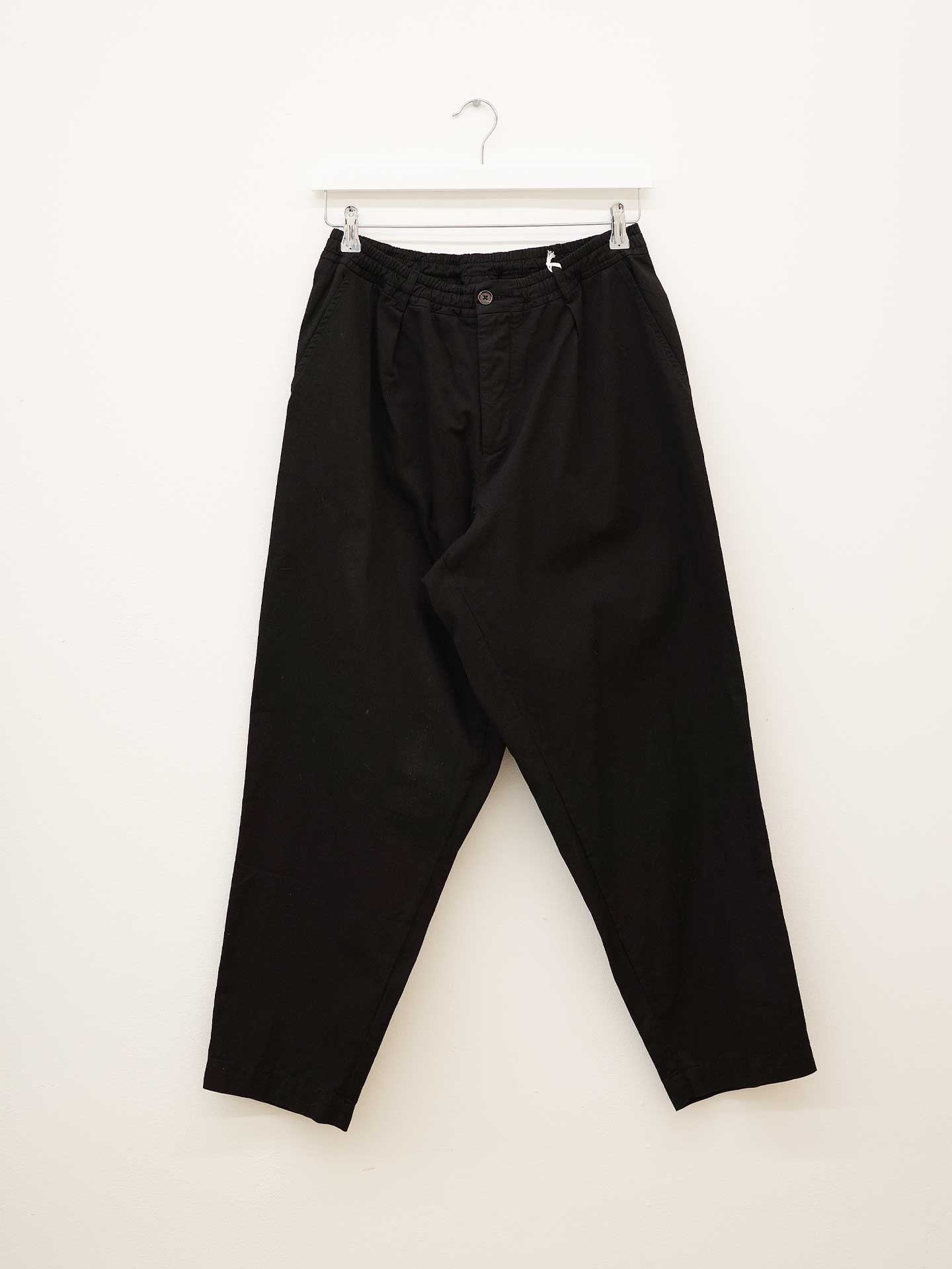 pleated track pant